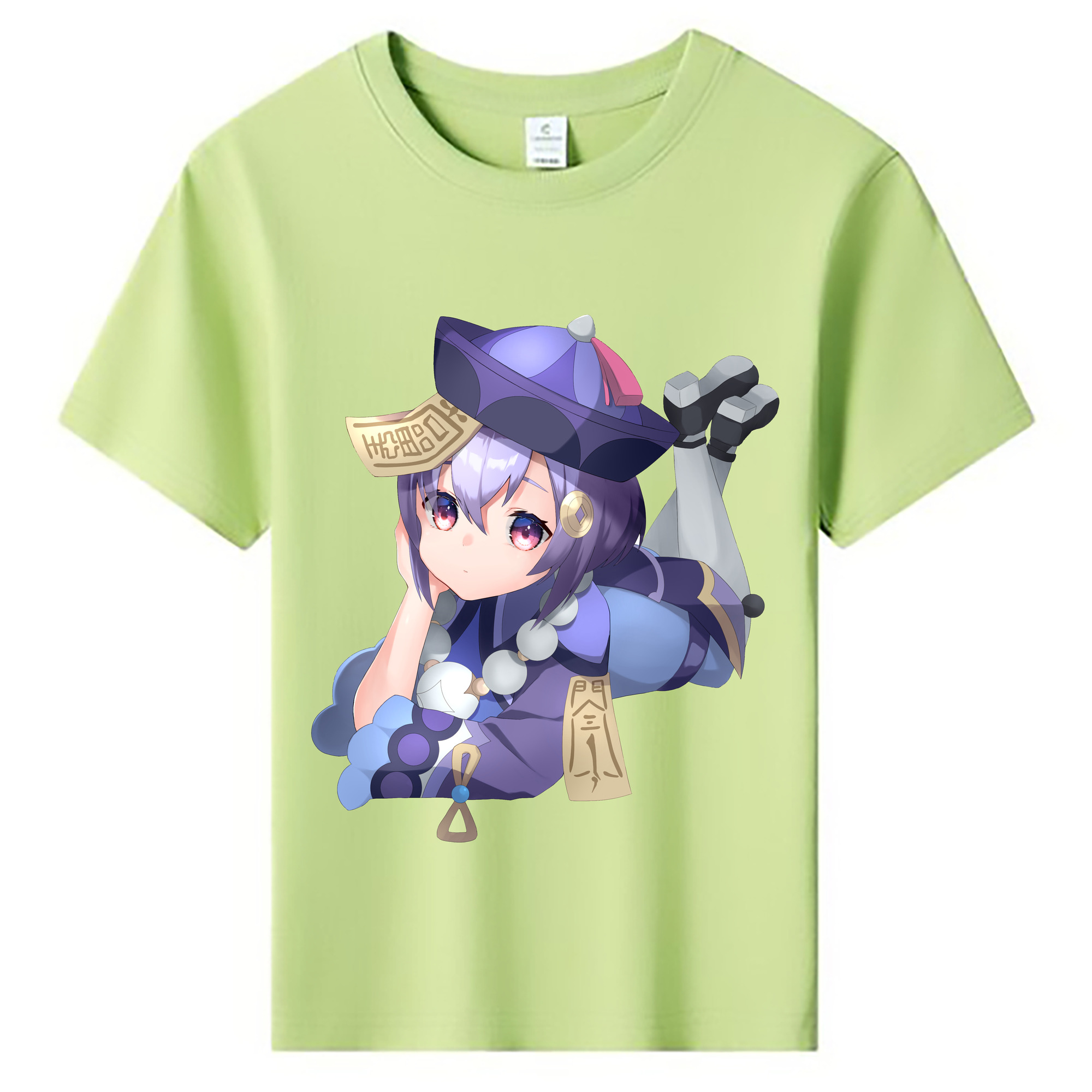 げんし神 七七 なな  genshin Nana 綿100％キッズTシャツ（フロントプリント）